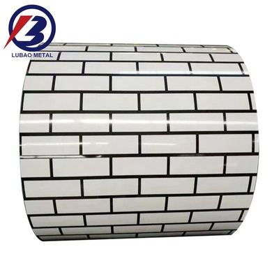Struttura Rivestimento di zinco 20-275g/m2 PPGI Color Prepintato Acciaio Galvanizzato RAL Color Coil di acciaio rivestito per il taglio di fogli