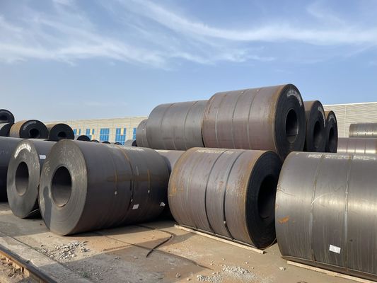Acciaio non legato HRC 3 mm lamiera di ferro laminata a caldo Acciaio nero ASTM bobina di acciaio al carbonio per decollatura