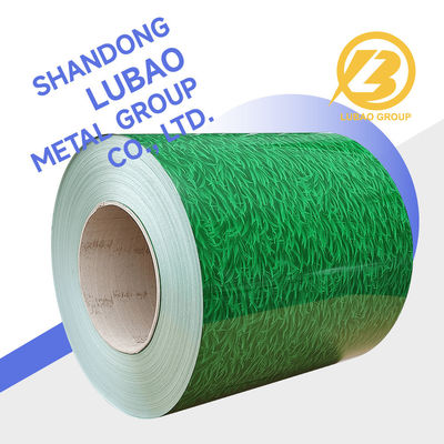 Pacchetto standard bobina di acciaio zinco metallo rivestito di colore ondulato per foglio di copertura RAL 5000 viola blu spessore 1,0-2,0 mm