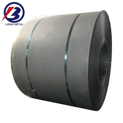 Coili laminate a caldo in acciaio non legato Q235B Q195 Q345 ST37 A36 0,8/1/1,2/1,5 mm Dimensione Coili in acciaio al carbonio con passaggio della pelle