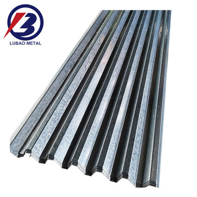 SGCC Piastra di copertura in acciaio galvanizzato corrugato di tipo trapezoidale ad alta resistenza con rivestimento impermeabile e rivestimento Z61-Z90