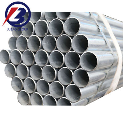 Tecnica tubo di acciaio rotondo laminato a caldo a base galvanizzata rivestita 3 pollici pre GI dipinto