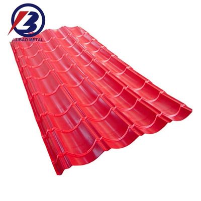 DX51D Rivestimento Z30-Z40 914mm 2438mm 6096mm Chromadek BWG 28 Lastra di copertura Lastra di copertura per lastre di copertura di ossido di magnesio
