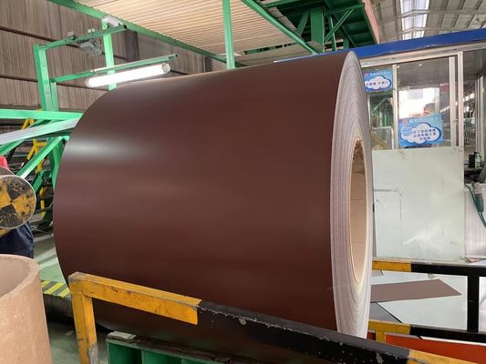 Coil di acciaio pre-verniciato PPGI PPGL Coil di acciaio galvanizzato rivestito di colore con accordiglio per richiesta del cliente grado SGCC