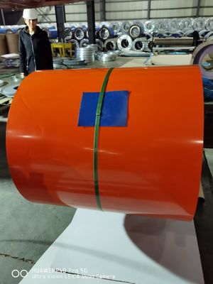 Coil di acciaio PPGI/PPGL competitivo Q23B DX51D Coil di acciaio galvanizzato preverniciato per larghezza 1000-1250 mm e lunghezza personalizzata