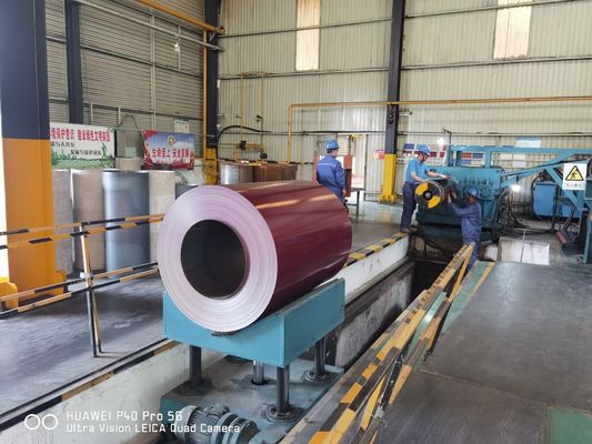 Coil di acciaio PPGI/PPGL competitivo Q23B DX51D Coil di acciaio galvanizzato preverniciato per larghezza 1000-1250 mm e lunghezza personalizzata