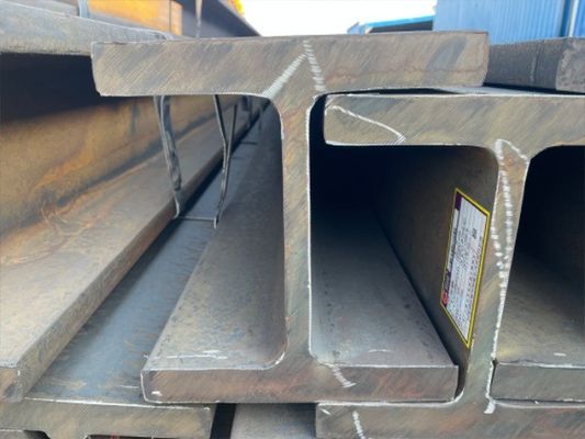 Struttura strutturale Acciaio a sezione H-beam con spessore della flange 8 mm 64 mm Q235 Q235B Acciaio H-beam saldato