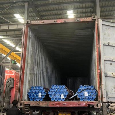 6.4M Lunghezza tubo di acciaio al carbonio senza cuciture API 5L X52 tubo di linea senza cuciture per rettangolo fermo personalizzato