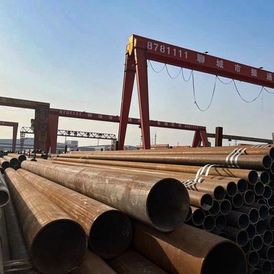 6.4M Lunghezza tubo di acciaio al carbonio senza cuciture API 5L X52 tubo di linea senza cuciture per rettangolo fermo personalizzato