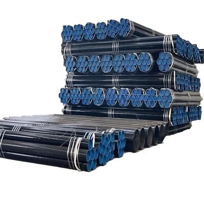 Tubi rotondi ASTM A53 A36 A106 API 5L GR.B Tubo in acciaio al carbonio senza saldatura con tecnica di laminatura a caldo