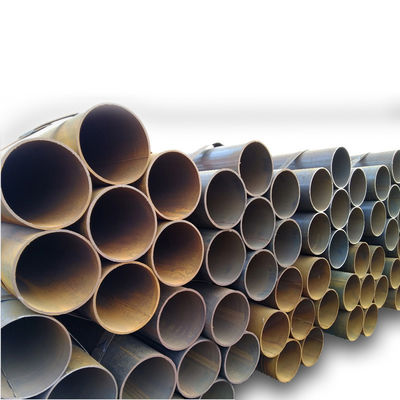 Shandong Lubao tubo di acciaio al carbonio galvanizzato di sezione rotonda saldata con grado Q195/Q235/Q345 e design lungo e retto