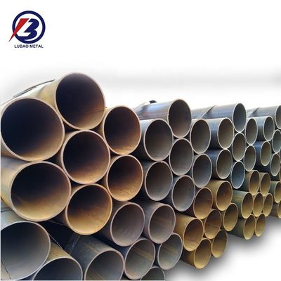 Tubo saldato a cucitura retta certificato ISO9001 per costruzioni di grande diametro e applicazioni industriali