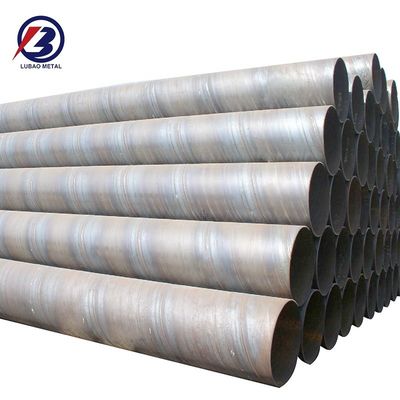 Tubo per fertilizzanti chimici ad alta pressione ASTM Rifugio sotterraneo SSAW Tubo spirale saldato con superficie nera