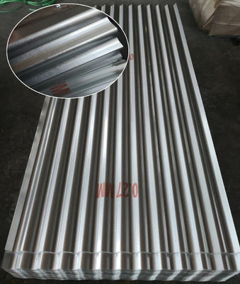Tracciamento di foratura SGCC DX51D GI Lastra di copertura lamiera di acciaio ondulato galvanizzato con spessore 0,1-1 mm e Servizio