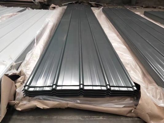 20-275 g/m2 rivestimento di zinco di metallo galvanizzato corrugato per il servizio di copertura e piegatura