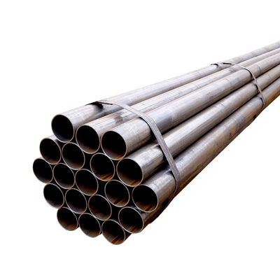 LSAW ERW Lega di acciaio al carbonio nero tubo rotondo saldato con tubo di carbonio cavo laminato a caldo