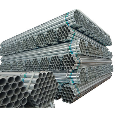 Spessore 1,2-2,2 mm ASTM AISI Certificato GI Zinc Coated MS Pipe Galvanizzato tubo di ferro saldato per materiale strutturale