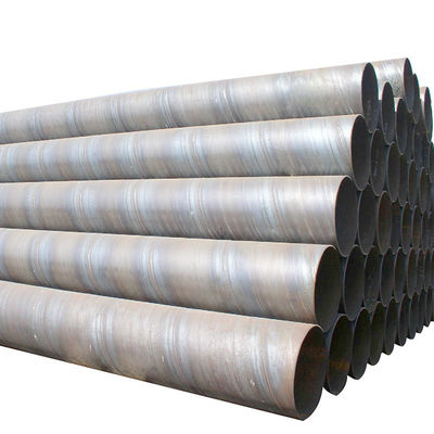 Q195/Q235/Q345/S235JR/S275JR/S355JR A53 Tubo di acciaio al carbonio nero spirale saldato