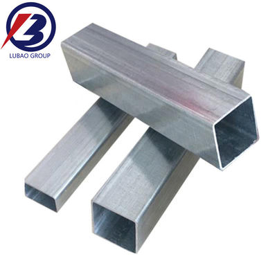 tubo quadrato 40x40x3mm tubo di acciaio galvanizzato quadrato con certificato GS e tecnica ERW
