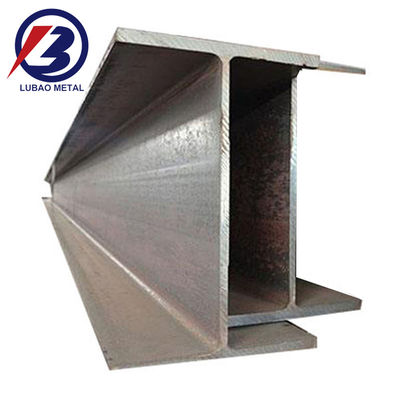 ASTM Standard Large Flange H-Beams Hot Rolled Beam Proprietà della sezione in acciaio strutturale per la trave H