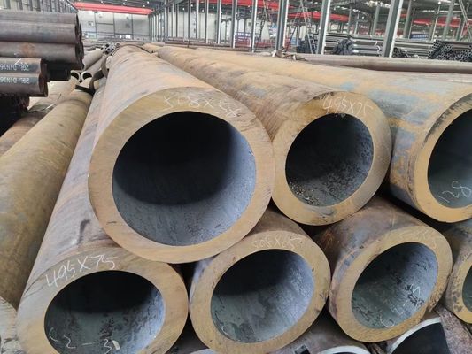 Tubo di acciaio senza saldatura in acciaio al carbonio non legato Tolleranza di applicazione dell'olio ± 1% Legato o non legato