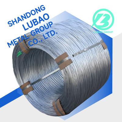 Standard AiSi Hard PVC Rivestito 10 Gauge Galvanizzato Welded Wire Electric Fence Wire 1.6mm con Affordable