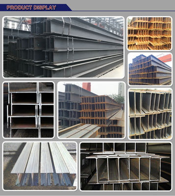 W6X15 W8X15 W8X10 Struttura galvanizzata a caldo Leghe H 200x100x5.5x8 A36 A572 Grado 50 Tecnica saldata Vendere saldata