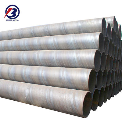 Campione fornito ASTM Q235B tubi di acciaio al carbonio spirali saldati per pozzi d'acqua