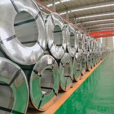 Fornitura DX51D SGCC SS400 Q235 Q345 0,12-4 mm Spirale di acciaio galvanizzato spessore immerso a caldo con tolleranza ± 1%