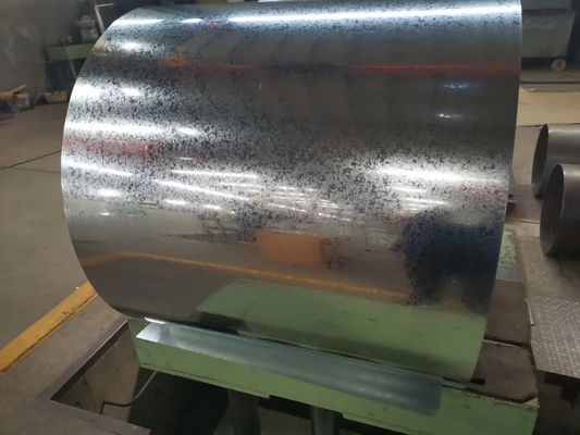AiSi Standard SGCC DX51D Zinc Coated 20-275g/m2 bobine di acciaio galvanizzato per la produzione di fogli ondulati