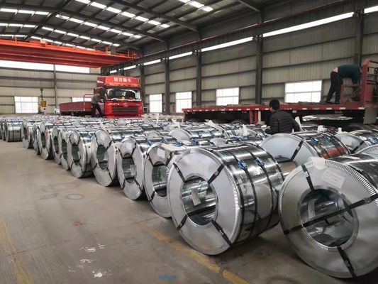 Fogli di taglio bobina di acciaio GI galvanizzata a caldo bobina di acciaio zinc rivestito 20-275 g/m2 Tecnica di fornitura galvanizzata a caldo