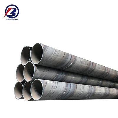 Tubo per fertilizzanti chimici ASTM Q235B Tubo/tubo di acciaio al carbonio saldato a spirale per pozzi d'acqua con involucro a sezione rotonda