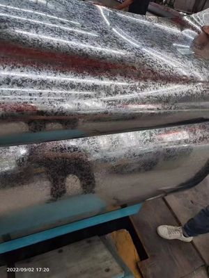 SGCC DX51D bobina di acciaio zincato Z20-Z275 spessore 0,12-4 mm per saldatura Servizio di lavorazione Servizio di saldatura