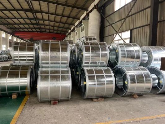 Fornitura GI bobina d'acciaio galvanizzata bobina d'acciaio zinco rivestito 20-275 g/m2 SGCC/CGCC/DX51D con lunghezza come richiesto dai clienti