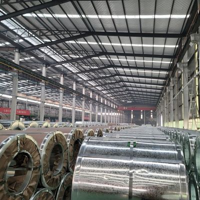 SGCC DX51D Zinco rivestito 20-275 g/m2 Spessore 0,12-4 mm Acciaio galvanizzato con rivestimento Z20-Z275