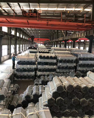 Q235 Tubo di acciaio galvanizzato a carbonio laminato a freddo per la tecnologia di laminatura a freddo e per il taglio di fogli in serra