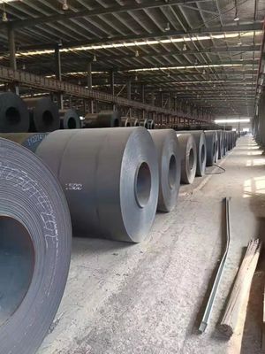 Coil/piastre/strisce di acciaio a basso tenore di carbonio laminate a caldo Q345 Q195 con spessore 3-200 mm e servizio di lavorazione a foratura