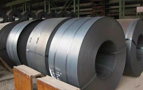 Coil/piastre/strisce di acciaio a basso tenore di carbonio laminate a caldo Q345 Q195 con spessore 3-200 mm e servizio di lavorazione a foratura