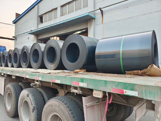 Coil/piastre/strisce di acciaio a basso tenore di carbonio laminate a caldo Q345 Q195 con spessore 3-200 mm e servizio di lavorazione a foratura