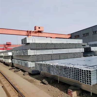 Tubi quadrati galvanizzati a caldo per pali di recinzione e tubi fluidi BS1387 ASTM A53-2007
