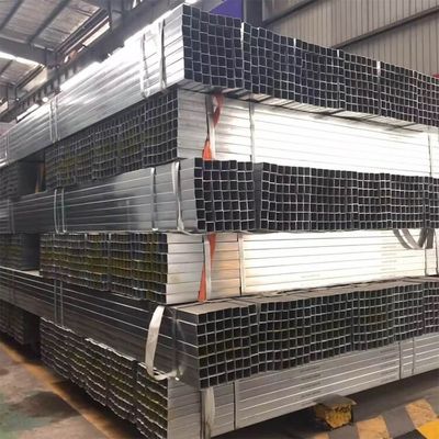 Tubi e tubi di acciaio galvanizzati quadrati e rettangolari per edifici industriali a serra