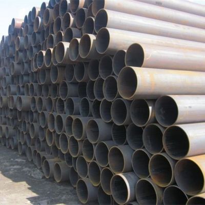 ASTM A252 A36 Q235 Q345 Q235B diametro 219-3048mm spessore a parete 5-30mm Tubi in acciaio saldato a cucitura retta per tubi rotondi