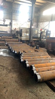 Tubi in acciaio al carbonio saldatura a cucitura retta non legata Q235A/Q235B/0Cr13/Q345/X42/X46 10 metri per applicazioni edili