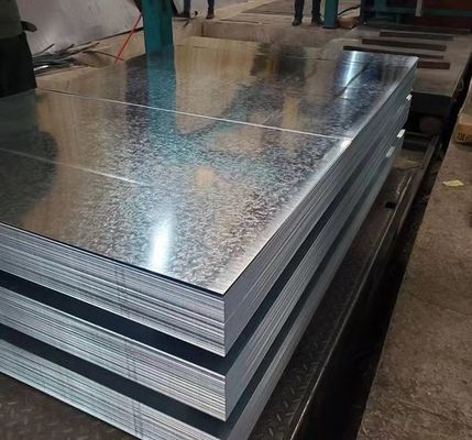 Fogli d'acciaio dx51d z275 lamiere di acciaio galvanizzato lamiere di acciaio 5 mm lamiere di acciaio freddo lamiere di ferro spessore 0,5 mm
