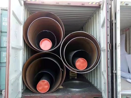 Tubo speciale EMT Tubo Astm Acciaio al carbonio tubo spirale saldato tubo Erw Sch40 tubo spirale saldato acciaio per il trasporto di gas di petrolio