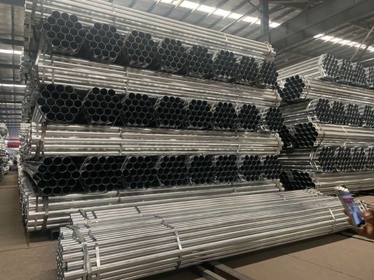 Zinc 80g 6/12 metri tubo di acciaio galvanizzato per serra telaio 30%TT anticipo 70% Termini di pagamento saldo Zinc rivestimento 80g