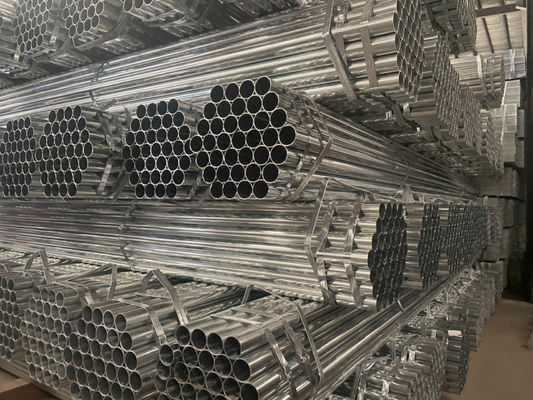 Zinc 80g 6/12 metri tubo di acciaio galvanizzato per serra telaio 30%TT anticipo 70% Termini di pagamento saldo Zinc rivestimento 80g