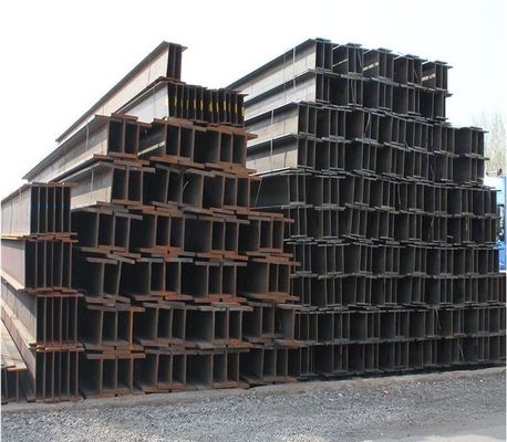 8mm 64mm/personalizzazione Spessore della flangia laminata a caldo Larghe flangie di acciaio strutturale H travi a prezzi accessibili ASTM A36 A992 Q235 Q355
