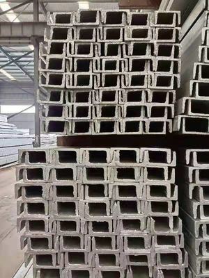 80x40x3mm Galvanizzato canale U per sistemi di pareti a tenda strutturale non in lega e larghezza flange come esigenza