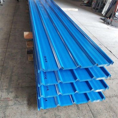 Z180 DX51D DC51 SGCC Fogli di tetto galvanizzato ondulato PPGI con colore e tolleranza Ral ± 1%